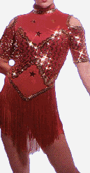 SEQUIN UNIFORM FRINGE