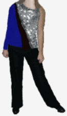  DANCE UNIFORM METALLIC ACCENT  