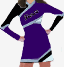 CHEER UNIFORMS CRISS CROSS BACKS 